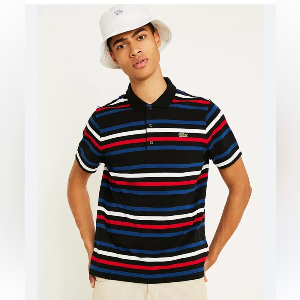 Lacoste Multicolor Striped Polo shirt